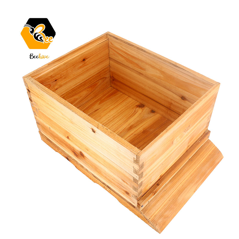 2022 Apiculture Beekeeping Equipment Wooden Beehive Flow Automatic Self-Flowing Honey Bee Hive