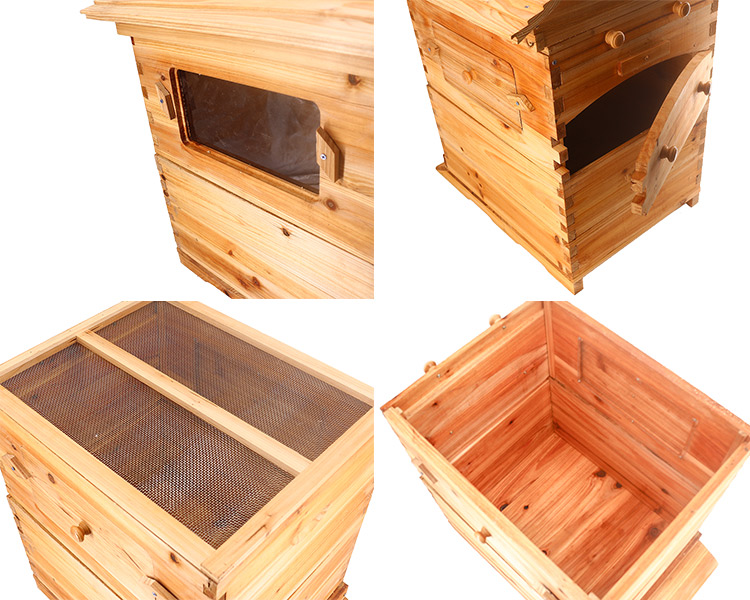 Self-Flowing Honey Bee Hive