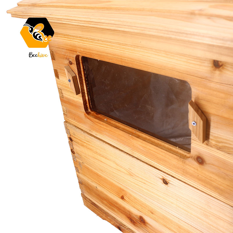 2022 Apiculture Beekeeping Equipment Wooden Beehive Flow Automatic Self-Flowing Honey Bee Hive