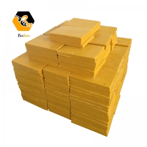 7 2022 Factory Supply Natural Bee Candle Wax Cosmetic Food Grade Block Bulk Pellets White / Yellow Organic Beeswax