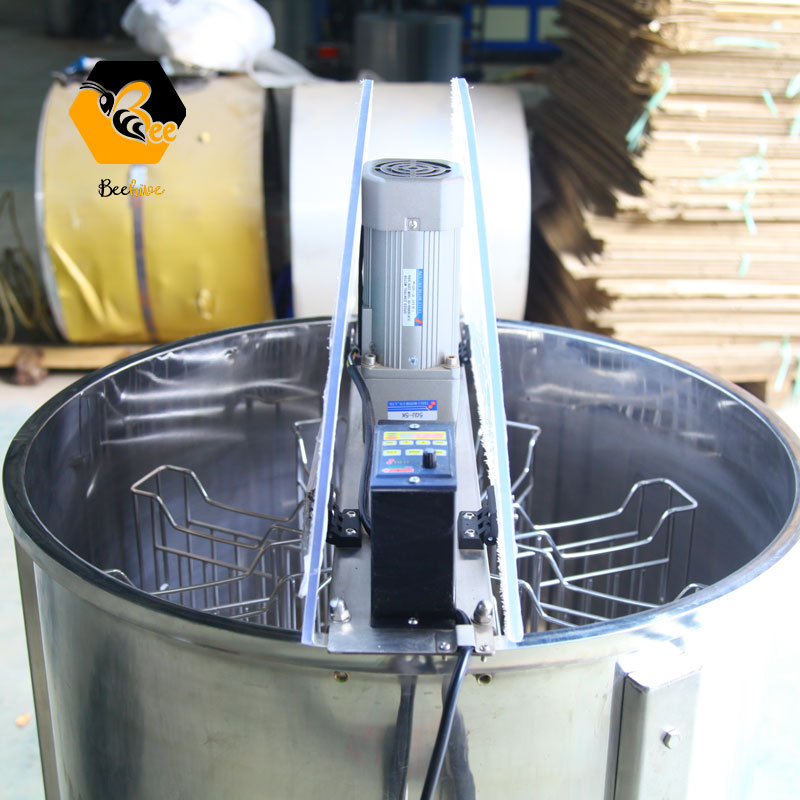 8 Frame Electric Motor Stainless Steel Honey Extractor for Sale