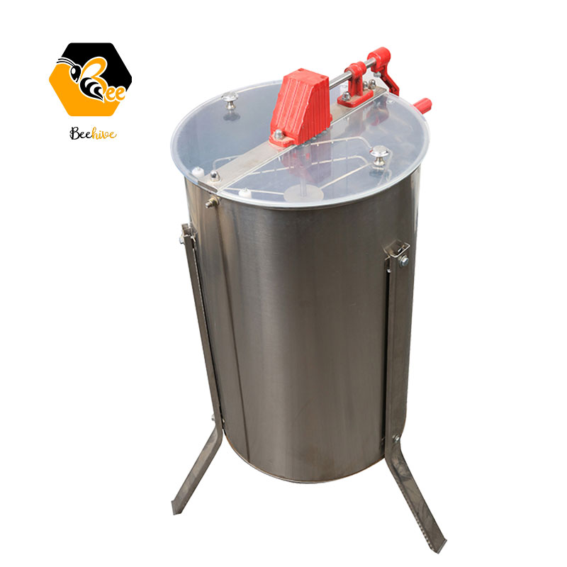 Factory Cheaper Price  Stainless Steel 3 Frames Manual Honey Extractor | Honey Shaking Machine