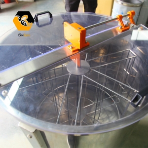 6 Frames Reversible Stainless Steel Manual Honey Extractor Shaker Beekeeping Honey Processing Machine