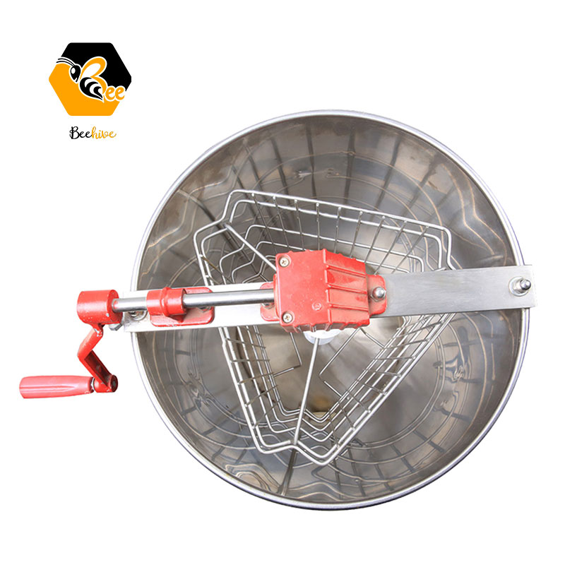 4 Factory Cheaper Price  Stainless Steel 3 Frames Manual Honey Extractor | Honey Shaking Machine