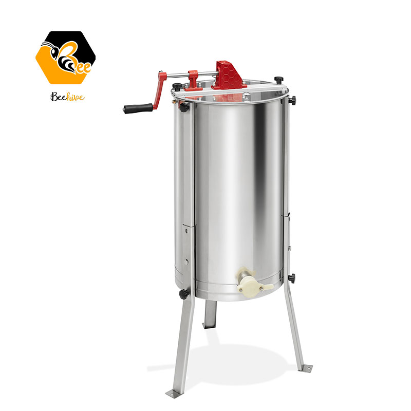 Cheap 2 | Two Frame Hand-Crank Extracting Honey by Hand Honey Shaker Honey Extractor Extraction Machine of Honey From Beehive