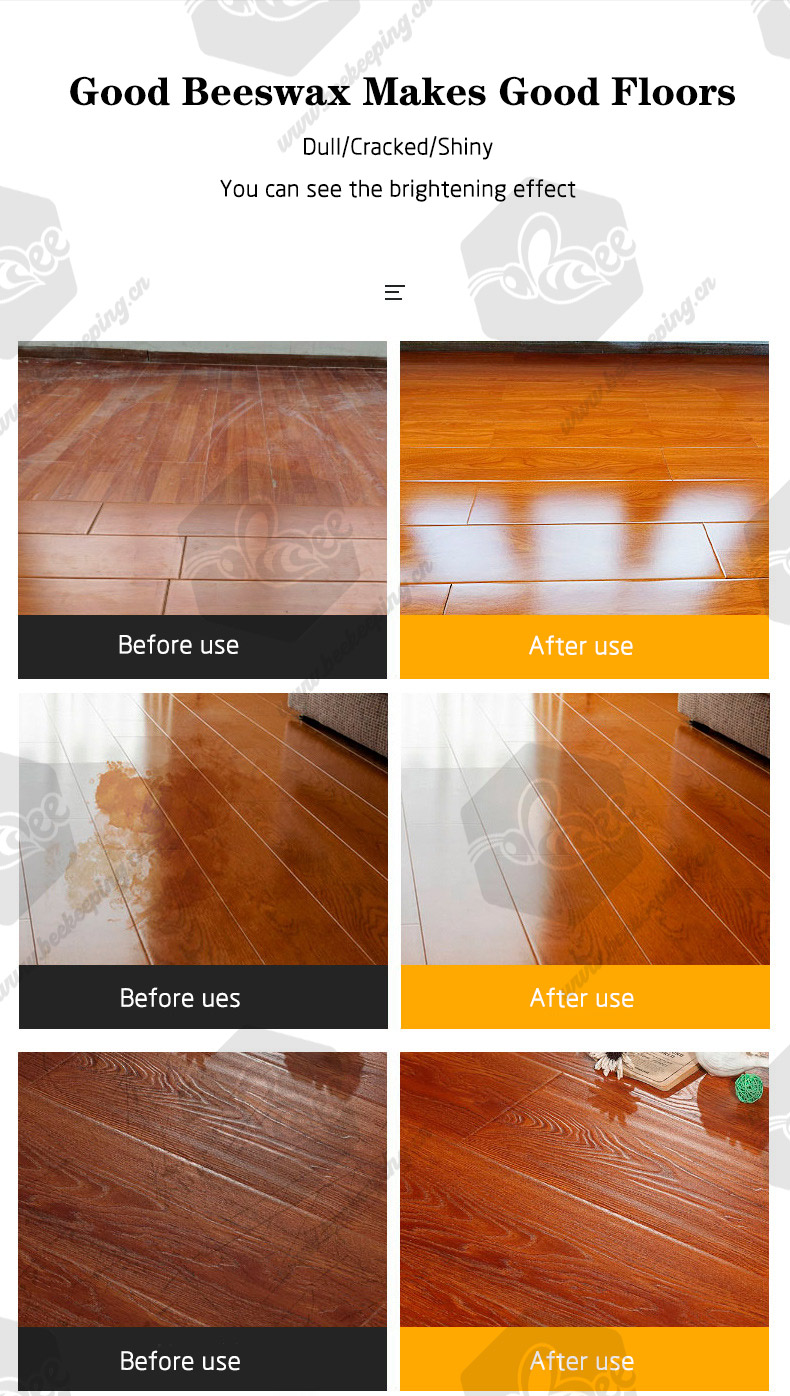 The effect of using rosewood care wax