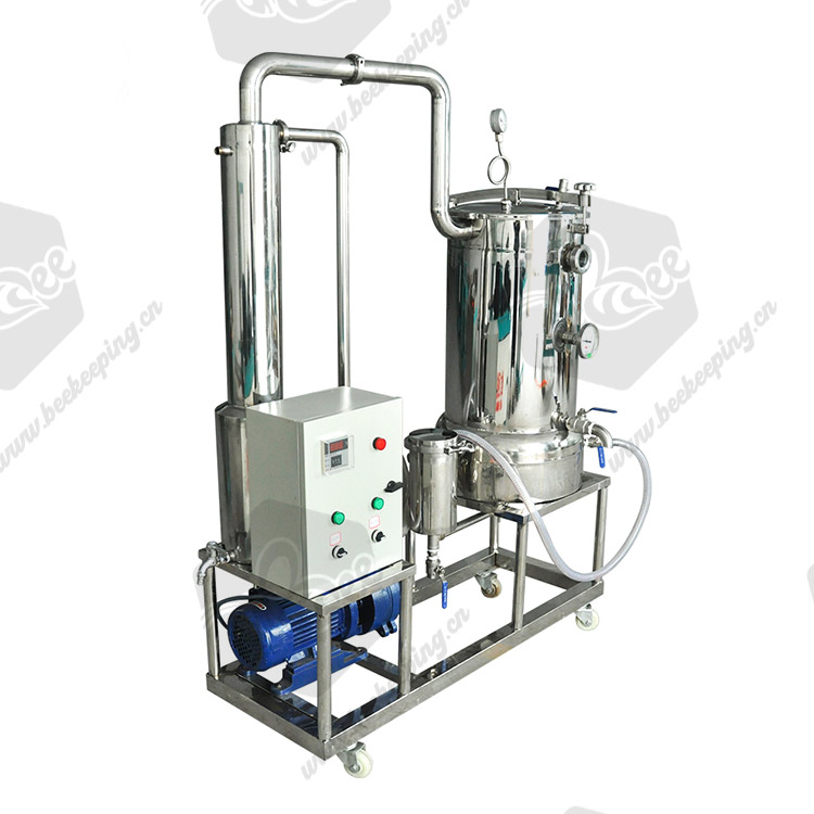 5 Ton No Preheating Bee Honey Filter Concentrator