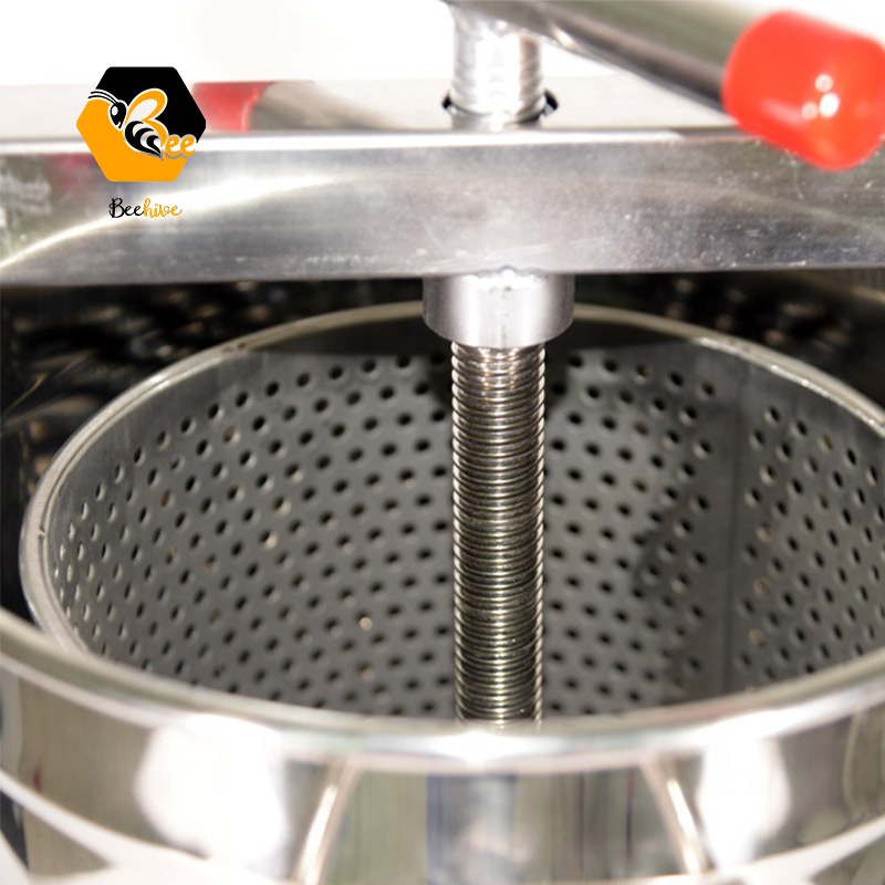 Factory Supply Wholesaler Manual Small 304 Stainless Steel Wax Press / Honey Press Machine / Put The Honeycomb in The Machine