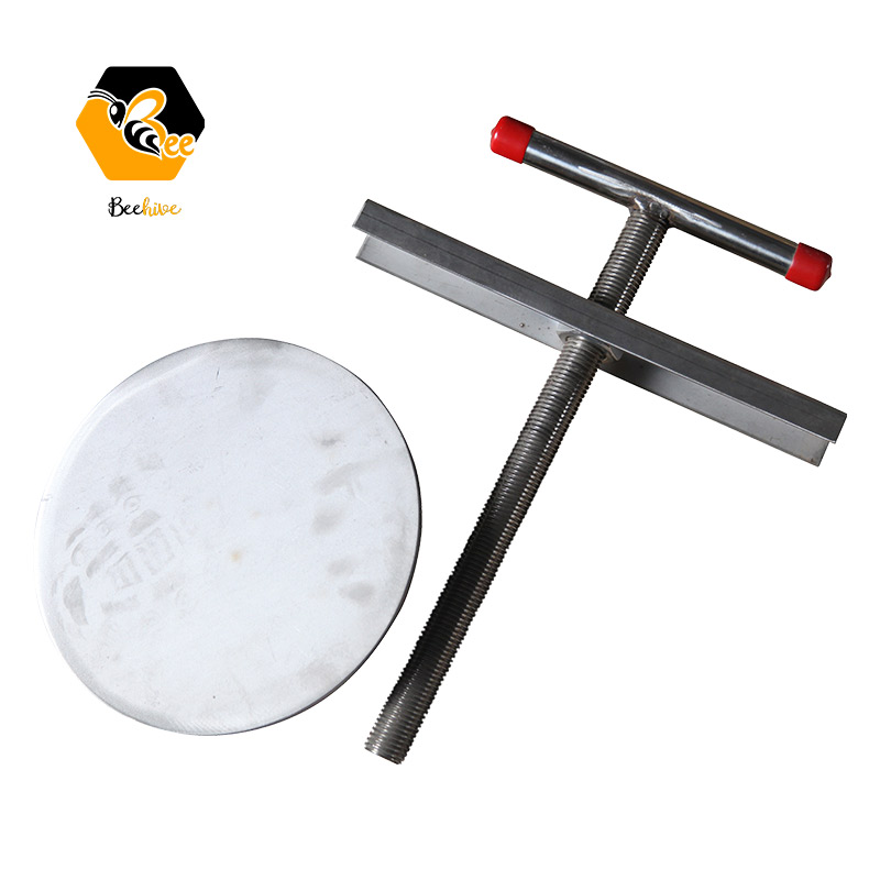 Beekeeping Tools Honey Press Wax Press Machine Honey Presser Manual Stainless Steel Honey Wax Press Machine