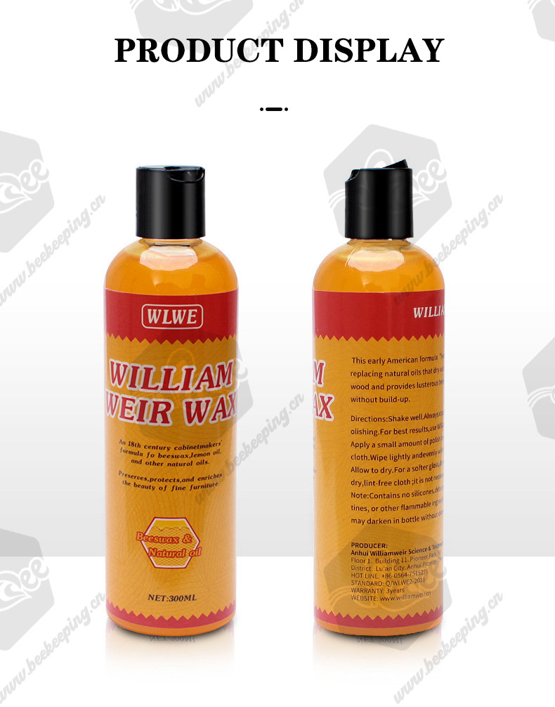 300ml Large Volume Beeswax Care Wax