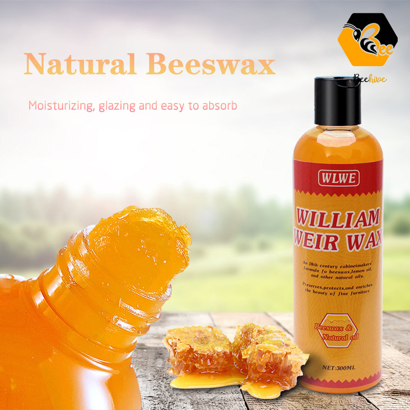 Wood Seasoning Beeswax Wood Care Wax Solid Wood Maintenance Waterproof Wear Resistant Cleaning Polished Beeswax Furniture Care