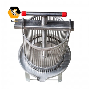 2 Beekeeping Tools Honey Press Wax Press Machine Honey Presser Manual Stainless Steel Honey Wax Press Machine