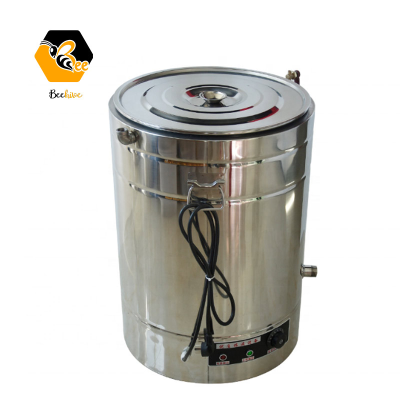 1 Factory Hot Sales Beekeeping Equipment Honey Storage Heating Barrel 304 Stainless Steel Heating Honey Barrel Storage Tank