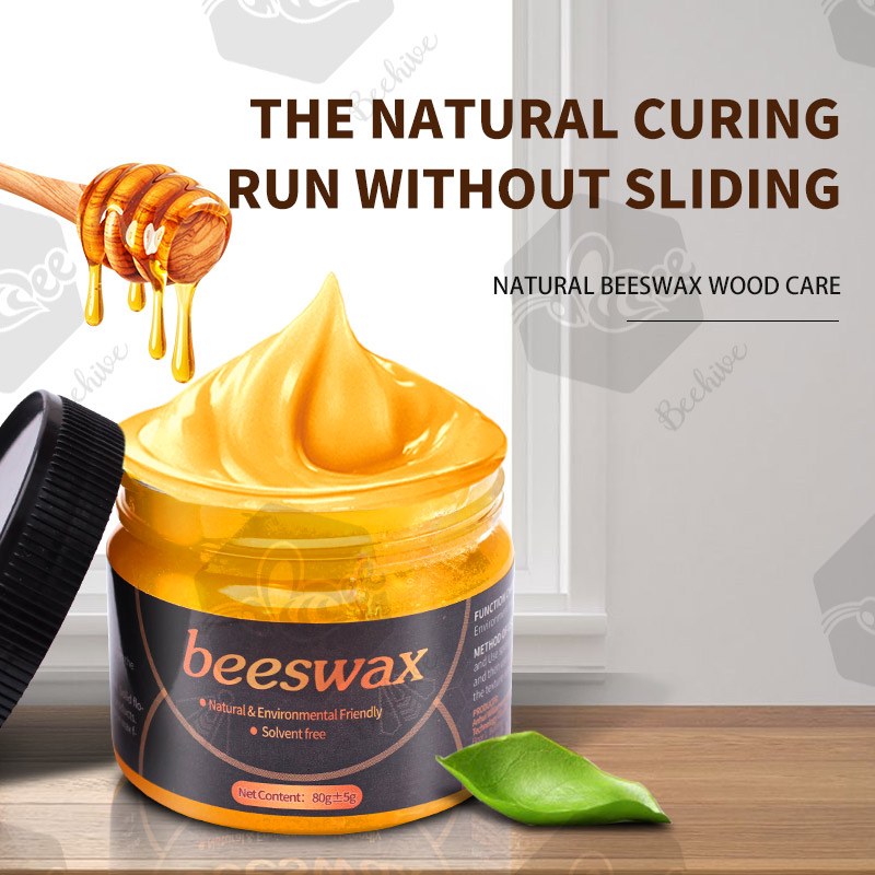Hot Selling Natural Pure Wax Wood Seasoning Beeswax Complete Solution Kitchen Mahogany Furniture Care Home Cleaning Polishing