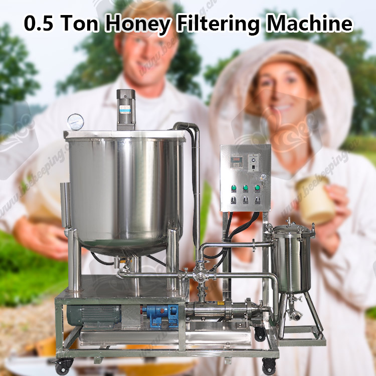 0.5 Ton Honey Mixing And Filtering Machine Honey Processing Equipment