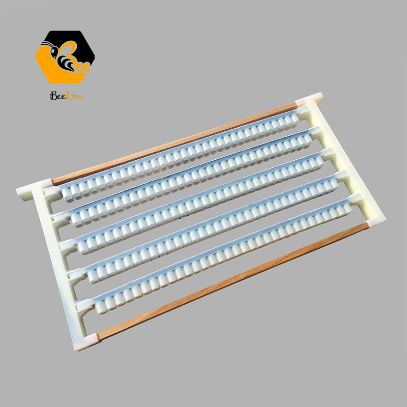 Beekeeping Wooden / Plastic Single Row & Double Row Cell Cups Royal Jelly Queen Rearing Frame