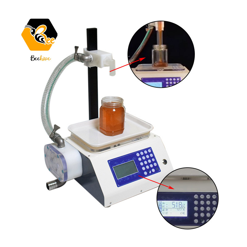 Semi-Automatic Liquid  Weighing Filling Machine Viscous Honey Bee Products Hand Sanitizer Filler/ Liquid Filling Machine