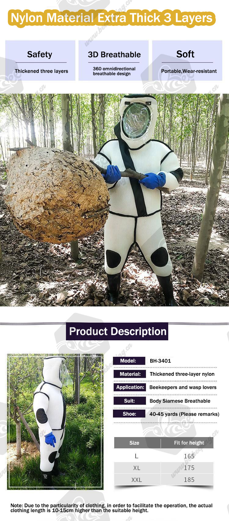Wasp Protective Clothing