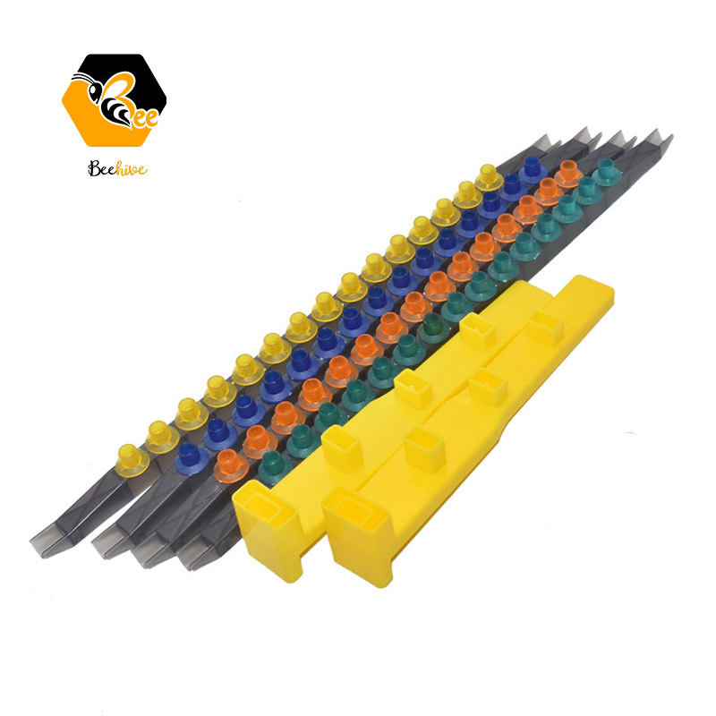 Beekeeping Supplies Bee Queen Rearing Frame Kit Including Queen Cell Bar Plastic Royal Jelly Frame Cell Cups