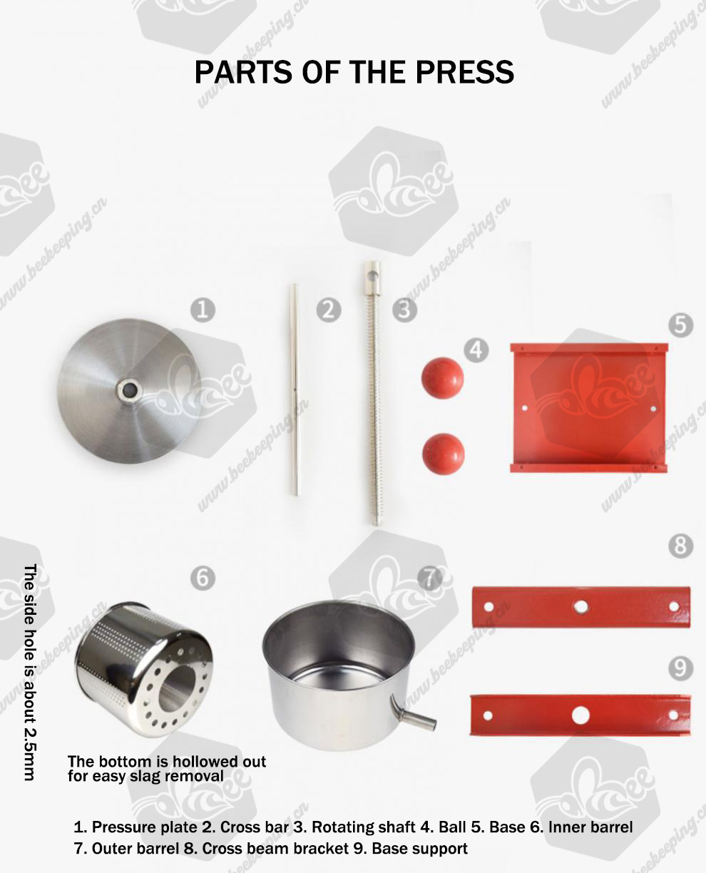 Factory Supply Manual Stainless Steel Fruit Juice Press