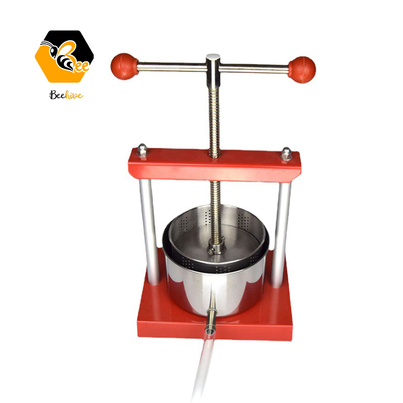 Factory Supply Manual Stainless Steel Fruit Juice Press Juicer Extractor Machine Apple Cider Maker Honey Press Machine
