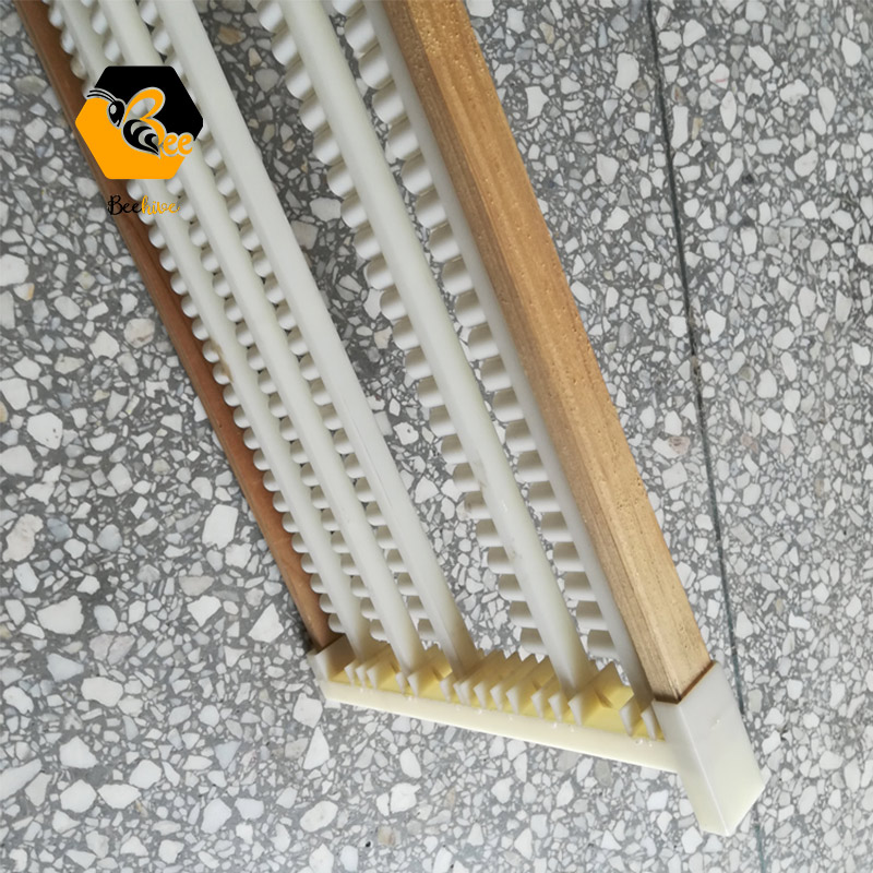 Beekeeping Wooden / Plastic Single Row & Double Row Cell Cups Royal Jelly Queen Rearing Frame