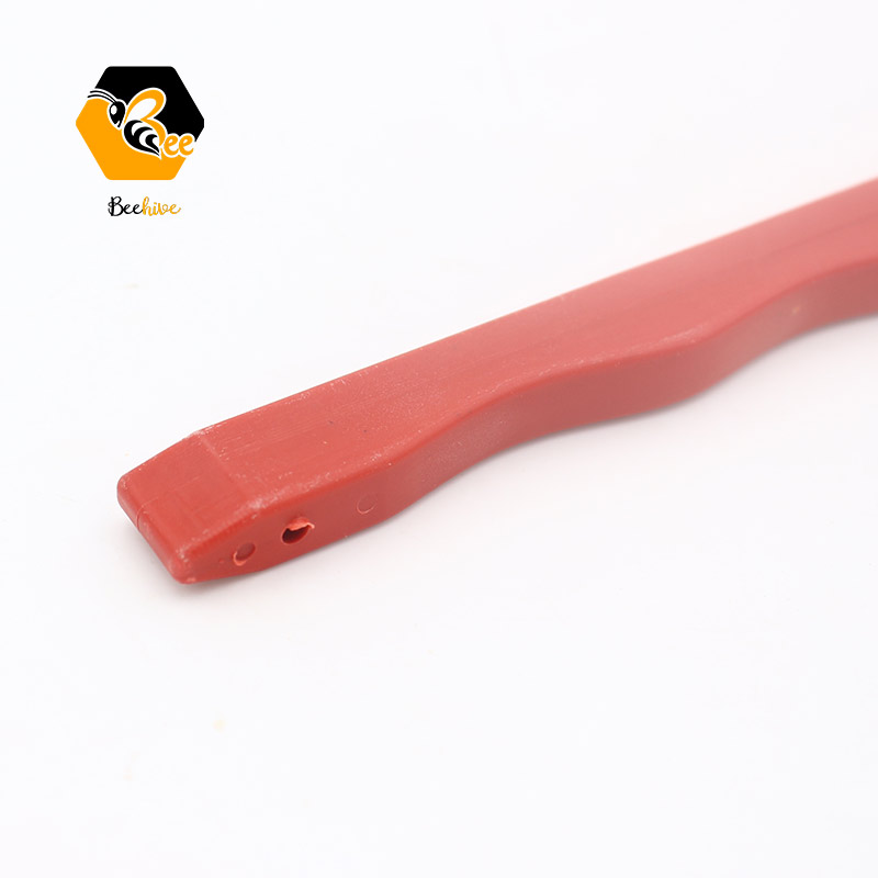 Beekeeping Supplies Hard Bristle Three Row Horsehair Sweep Beekeeper Tool Honey Bee Brush with Plastic Holder