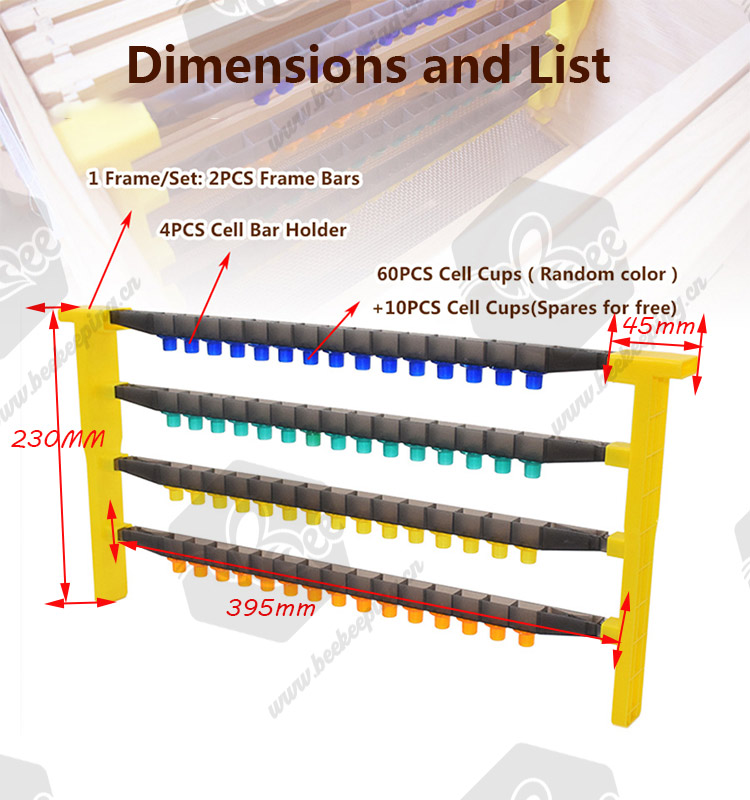 Bee Queen Rearing Frame Kit