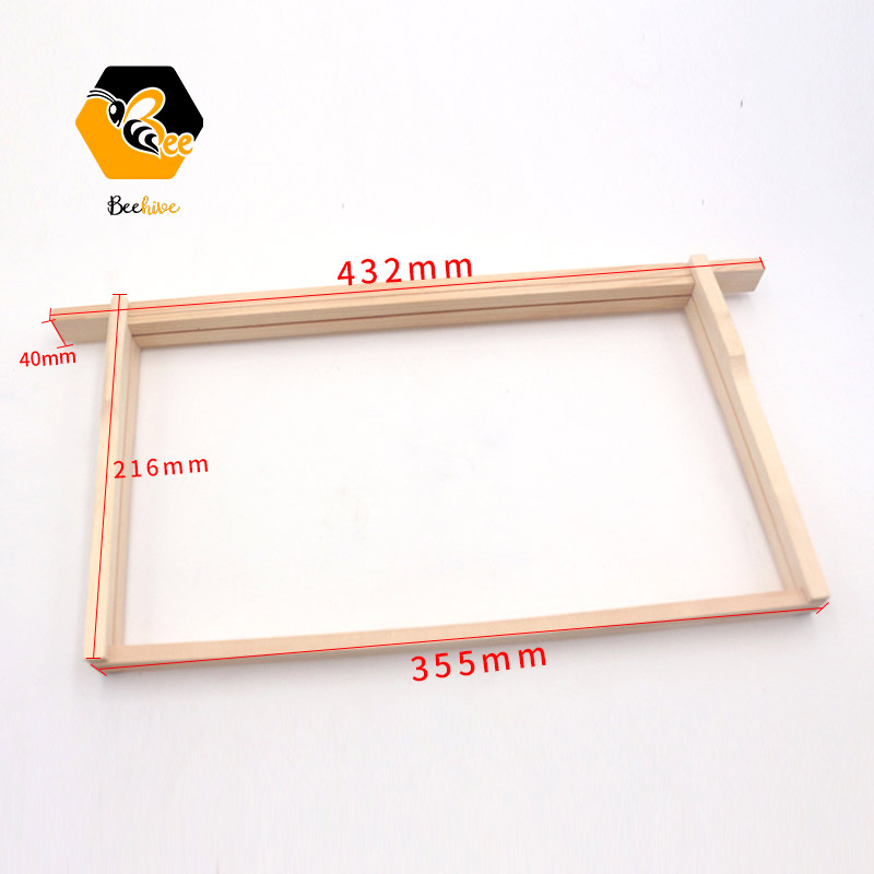 Factory Directly Supply New Products UK Beehive Accessories Unassembled Pinus sylvestris British Wooden Bee Hive Frames