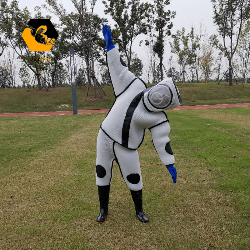 Bee Hornet Prevent / One-piece Wasps Protective Clothing Bee-proof Suit Beekeeper Outfit 3D Beekeeping Suit USB electric fan