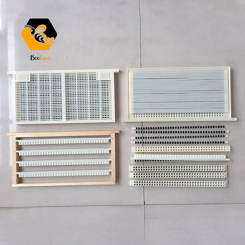 Complete Beekeeping Kit Queen Bee Rear Box Queen Roller Cage Bee Cell Cup with Holders Queen Rearing System