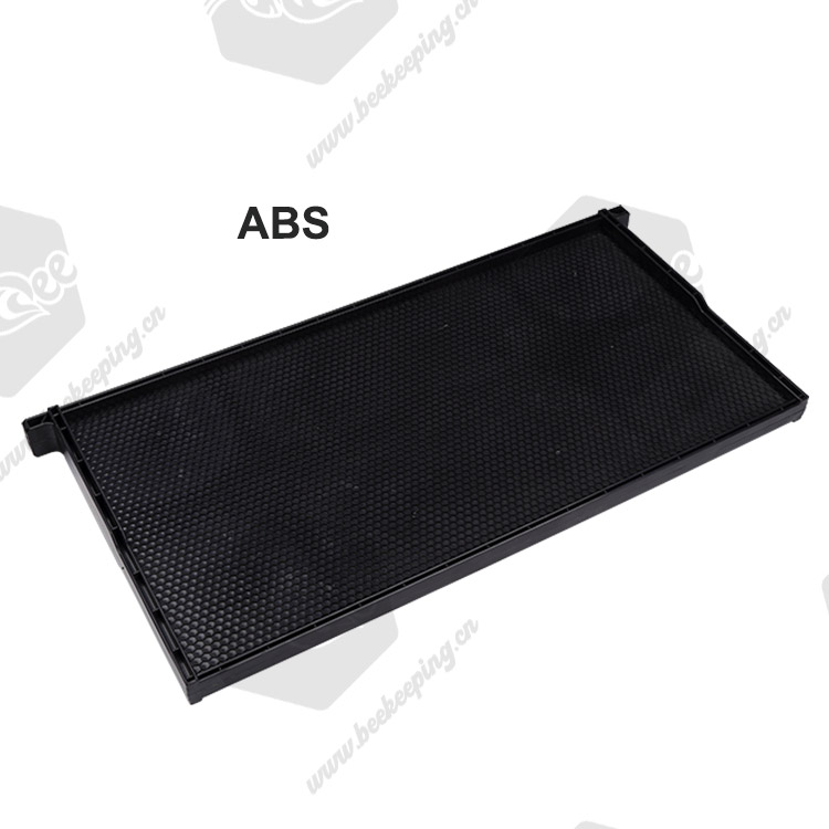 Beekeeping Equipment Black Color Plastic Bee Hive Frames with Comb Foundation