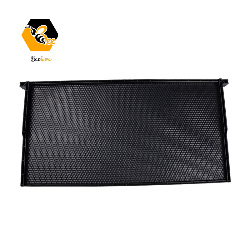 Wholesale Yellow / Black Color ABS Food Grade Beekeeping Tools Langstroth Beehive Frame Plastic Bee Foundation Sheet with Frame