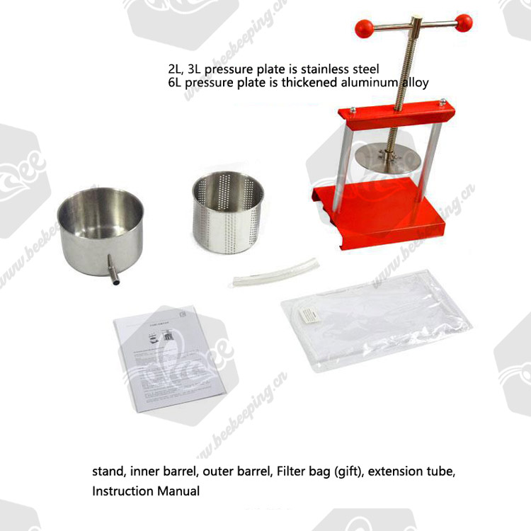 Factory Supply Manual Stainless Steel Fruit Juice Press