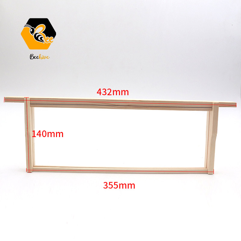 Factory Directly Supply New Products UK Beehive Accessories Unassembled Pinus sylvestris British Wooden Bee Hive Frames