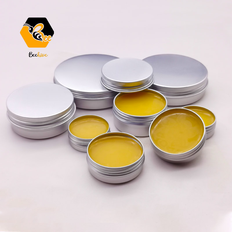 Factory Wholesale Customized Aluminum Box 100% Natural Solid Wood Furniture Care Beeswax Polish Home Cleaning Floor Polish Wax
