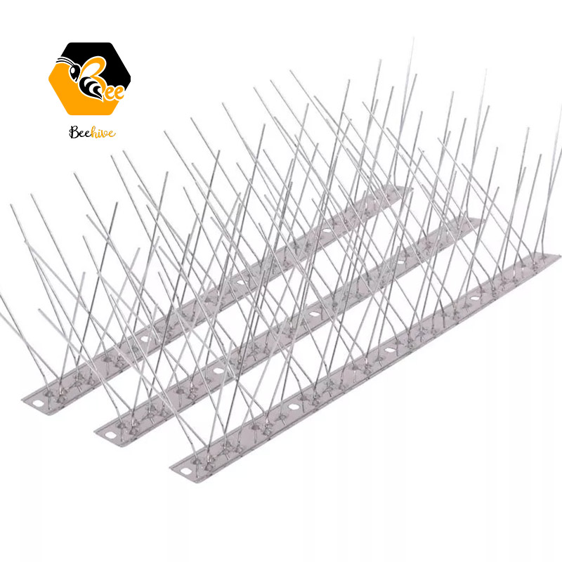 Wholesale Outdoor Garden Long Sting Plastic or Stainless Steel Bird Repellent Outdoor Anti Bird Spikes