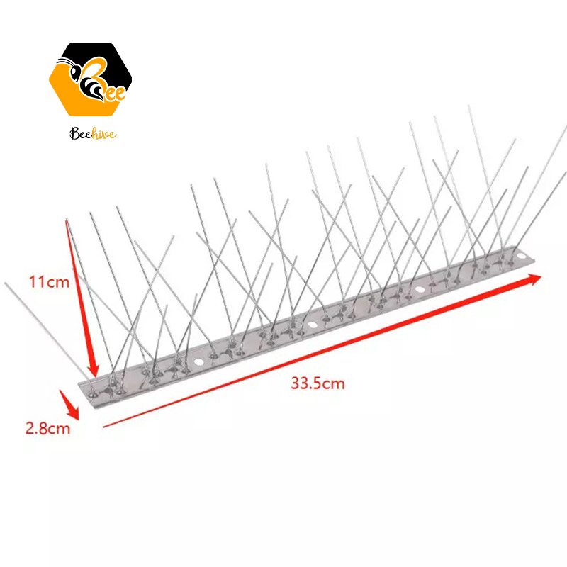 Wholesale Outdoor Garden Long Sting Plastic or Stainless Steel Bird Repellent Outdoor Anti Bird Spikes