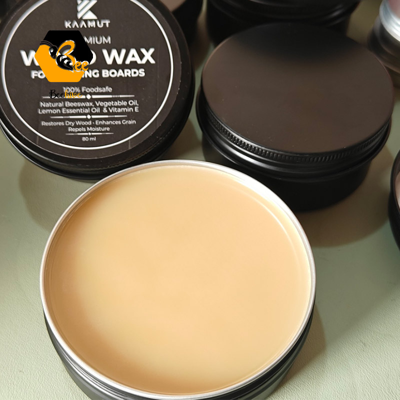 All-in-One Food-Grade Multi-Surface Wax | Custom Capacity, Label & Color for Wood, Stone, Leather, Metal