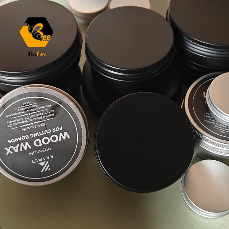 All-in-One Food-Grade Multi-Surface Wax | Custom Capacity, Label & Color for Wood, Stone, Leather, Metal